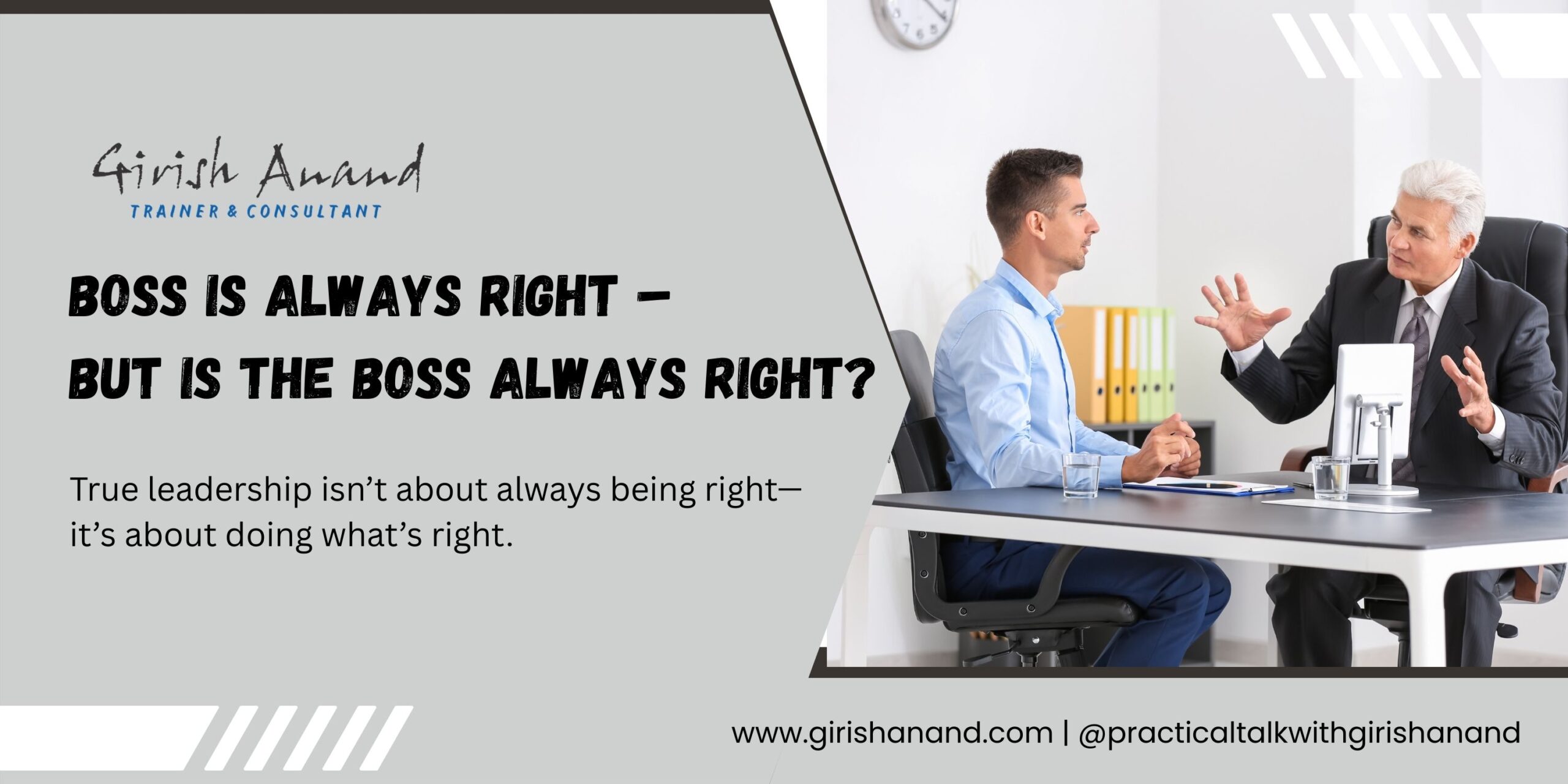 Boss Is Always Right
