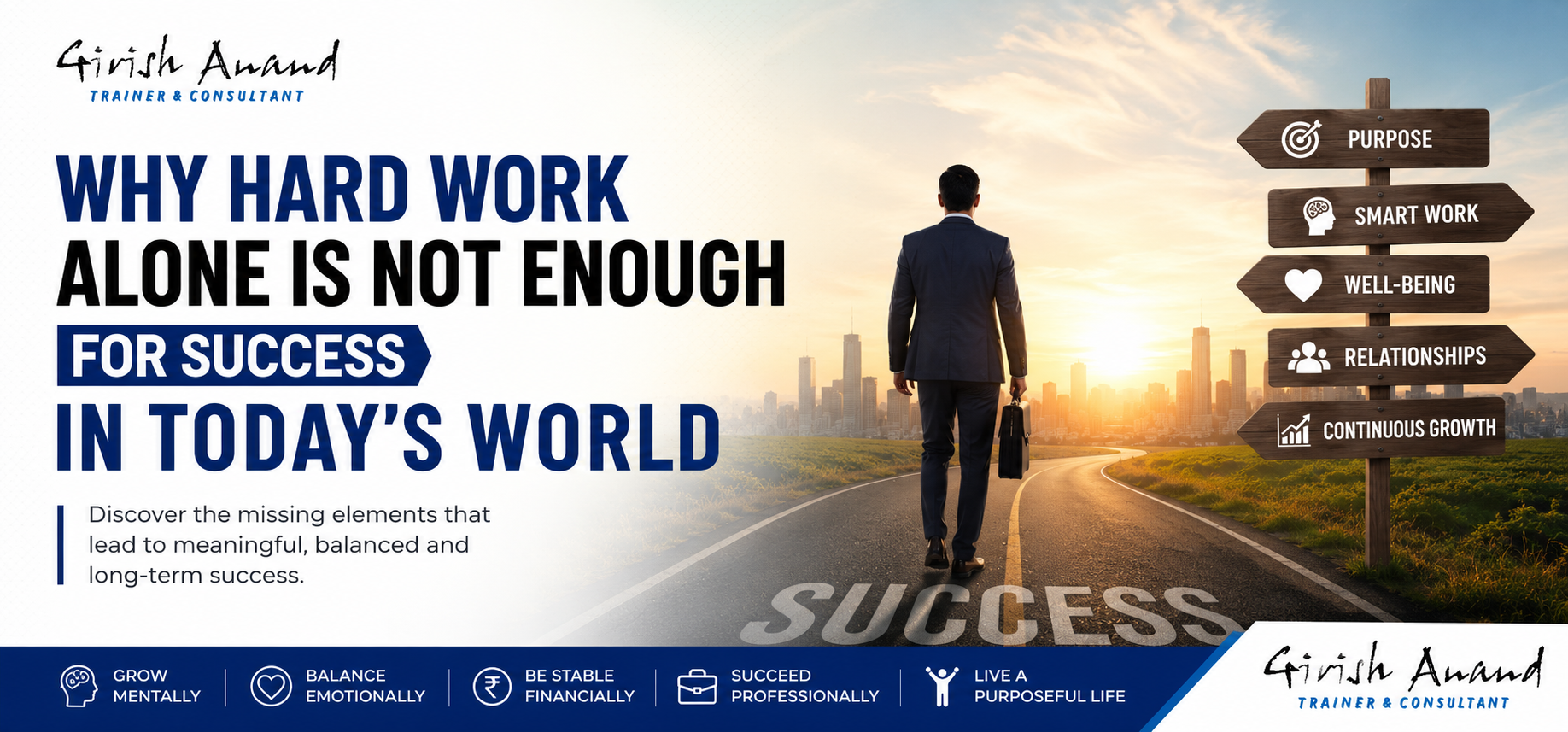 Hard Work Alone Is Not Enough for Success